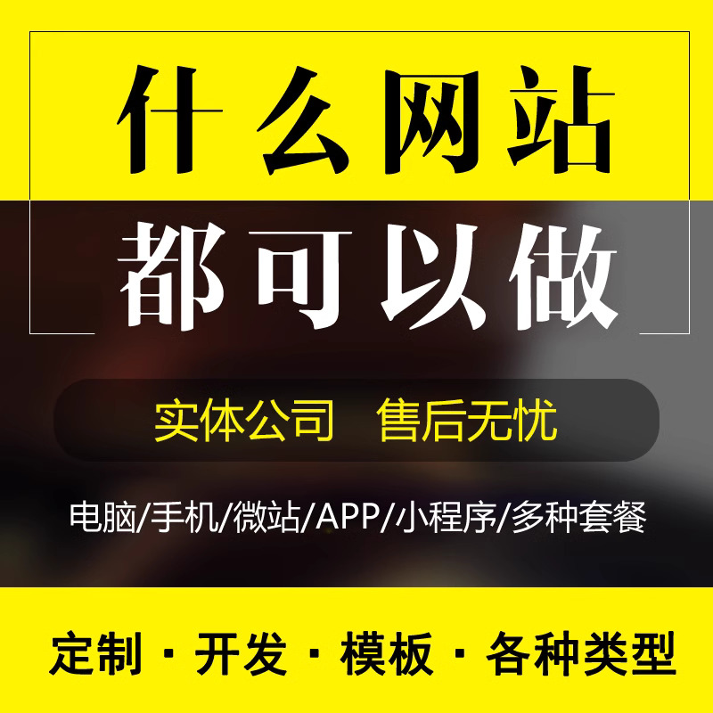 企业公司做网站建设外贸建站搭建定制作网页源码设计商城模板开发